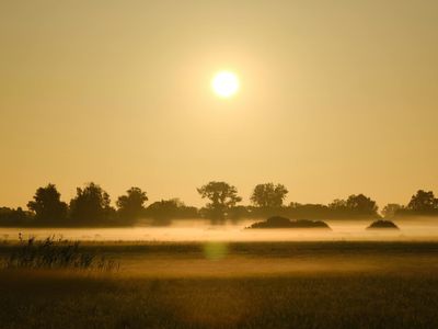 Morning atmosphere for peaceful start